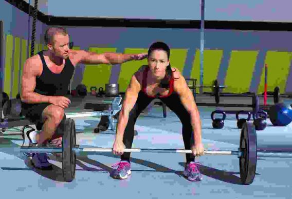 Dumbbell press bride on bosu